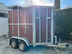 Degelijke en ruime Paardentrailer 2-paarden, Dieren en Toebehoren, Ophalen, Gebruikt, Hout, 2-paards trailer