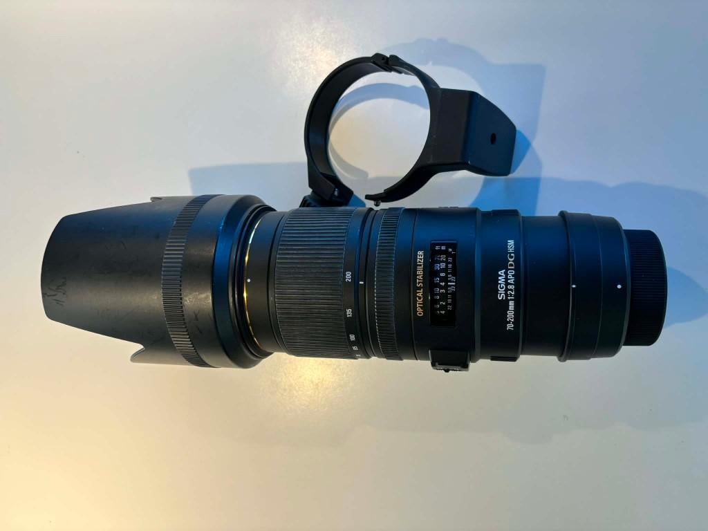 Objectif Sigma 70-200 (Nikon)1:2.8 apo dg macro hsm, TV, Hi-fi & Vidéo, Photo | Lentilles & Objectifs, Enlèvement, Comme neuf