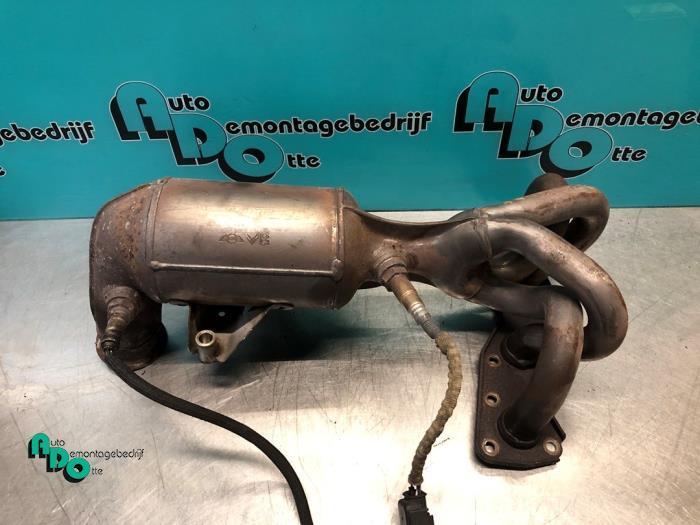 Catalyseur d'un Peugeot 207 (207 06-), Autos : Pièces & Accessoires, Systèmes d'échappement, Peugeot, Utilisé, 3 mois de garantie