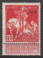 Belgique 1911 No 99*, Envoi, Non oblitéré