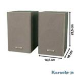 THOMSON-SI Stereo Luidsprekerset 2x 20 Watt OPRUIMING!, Neuf, Autres marques, Moins de 60 watts, Enlèvement ou Envoi