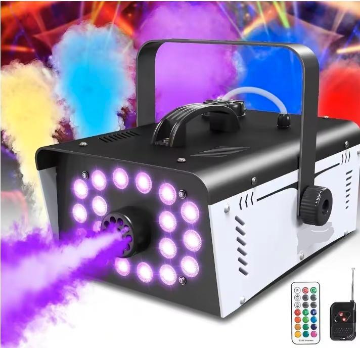 Nieuwe First Class 2000W Rookmachine met 18 x 5 W RGBWAUV, Muziek en Instrumenten, Licht en Laser, Nieuw, Licht, Geluidgestuurd