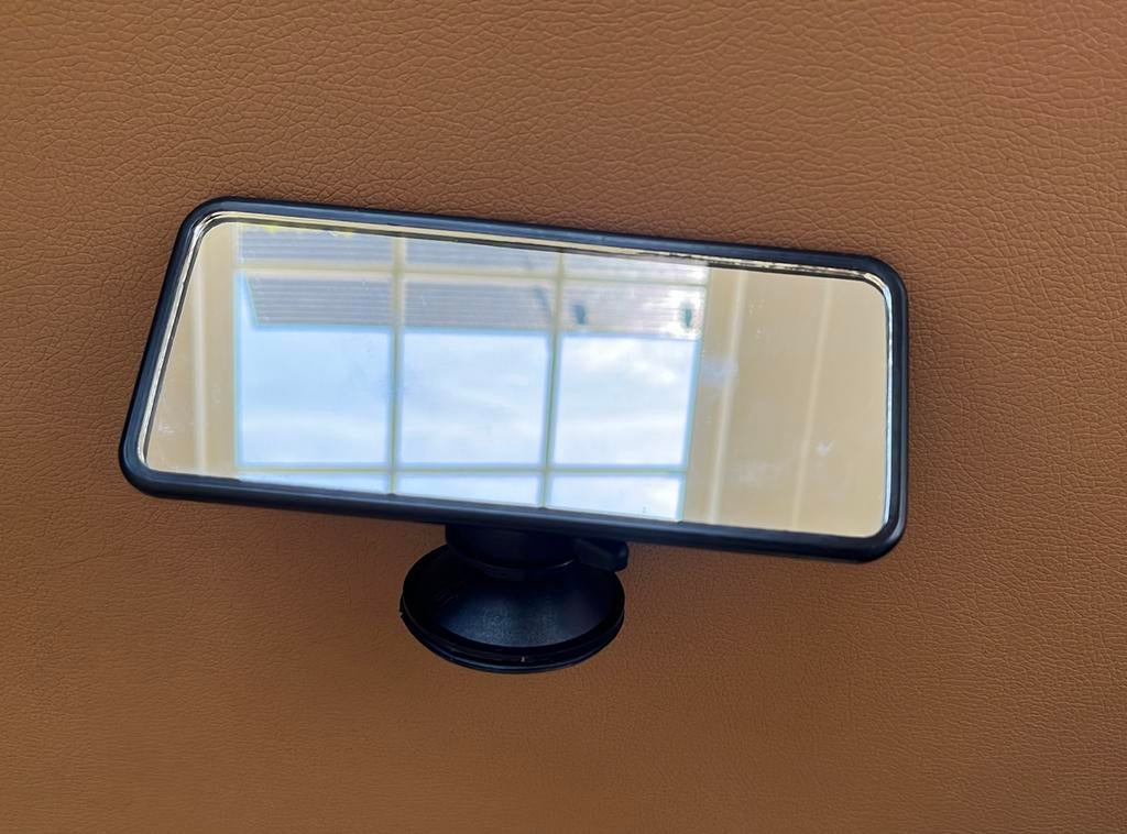 Achteruitkijkspiegel met zuignap (voor rijles), Ophalen, Zo goed als nieuw