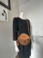 Burkely sac rond daim et serpent, Autres marques, Cuir, Enlèvement ou Envoi, Brun