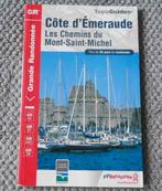 2 topoguides Bretagne : Côte d' Emeraude et Côte Granit rose, Enlèvement ou Envoi, Utilisé, Europe, Guide de balades à vélo ou à pied