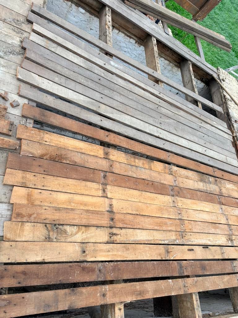 Azobe planken (recup), Ophalen