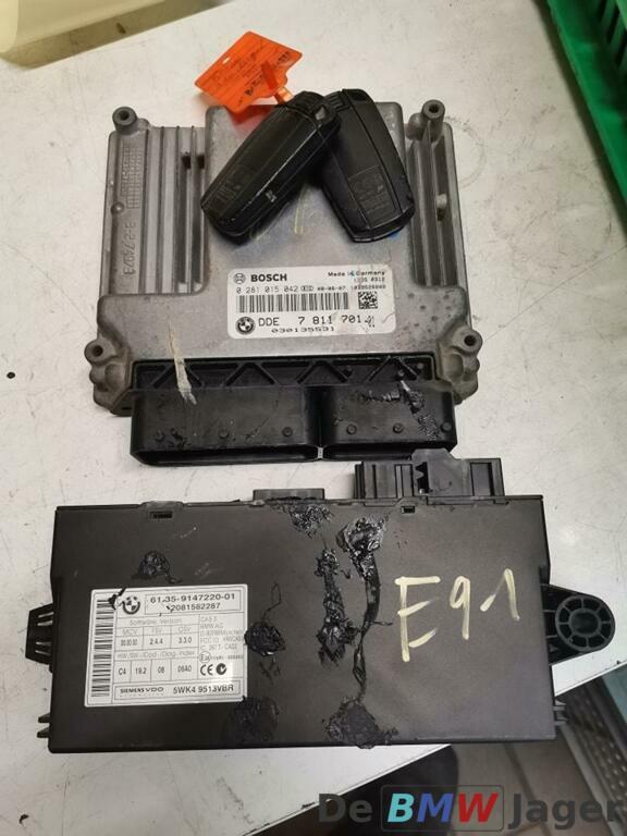 DDE met cas en sleutel BMW 1 3 serie E8X E9X N47 18D 7811701, Auto-onderdelen, Elektronica en Kabels, Gebruikt, Ophalen of Verzenden