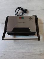 Kitchen Hero Grill & Panini Maker – Zo goed als nieuw!, Electroménager, Grils de contact, Enlèvement, Comme neuf