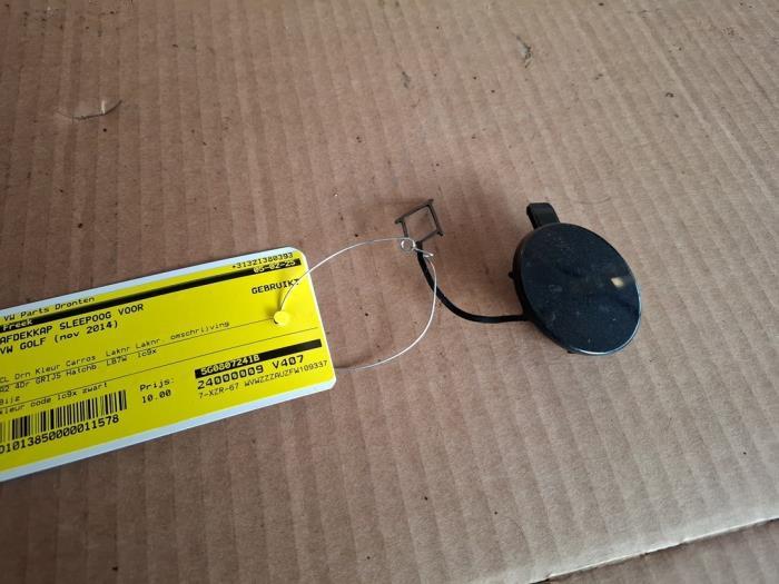 Protection crochet de remorquage avant d'un Volkswagen Golf, Autos : Pièces & Accessoires, Volkswagen, -, 3 mois de garantie, Utilisé