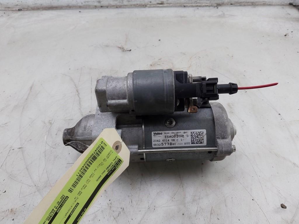 STARTMOTOR Opel Combo Cargo (01-2018/04-2021) (|9832577880|), Gebruikt, Valeo, Opel, 100, rue de Courcelles
75017  Paris, FR