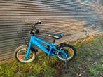 Sjoef blauwe jongensfiets 14 inch, Fietsen en Brommers, Ophalen, Gebruikt, Minder dan 16 inch, Zijwieltjes