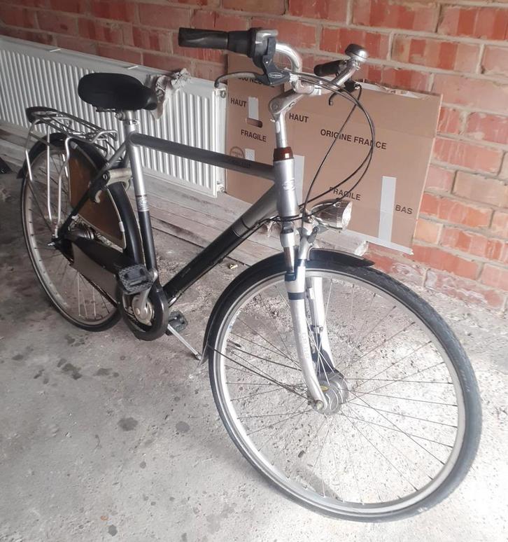 Herenfiets Oxford – degelijke stadsfiets in goede staat, Fietsen en Brommers, Fietsen | Heren | Herenfietsen, Gebruikt, Overige merken