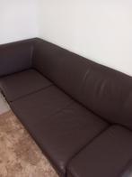 Fauteuil/hoekbank van imitatieleer, Ophalen, Kunststof, Gebruikt, 75 tot 100 cm