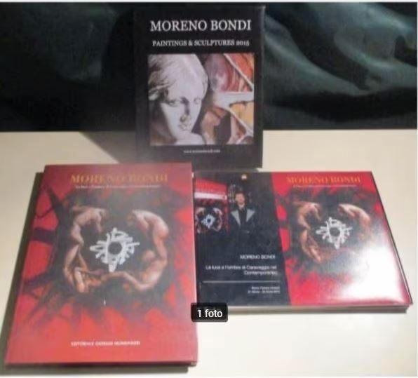 3 Kunstboeken over Italiaanse kunstenaar Moreno Bondi, Boeken, Kunst en Cultuur | Beeldend, Zo goed als nieuw, Ophalen of Verzenden