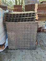 47 rubberen tegels 100x100x6 cm staltegels stalmatten