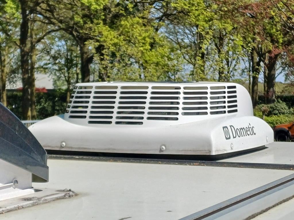 AIRCO ipv. dakraam 40x40 werkend te testen, voelen z.g.a.n., Caravans en Kamperen, Ophalen, Zo goed als nieuw