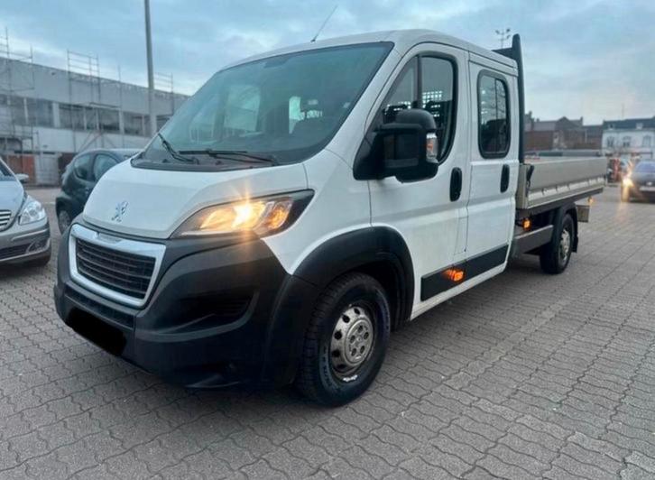 Peugeot Boxer Benne XL 2.0 HDI 160ch 7-zits airconditioning, Auto's, Bestelwagens en Lichte vracht, Particulier, Elektrische ramen