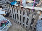 Houtrn hekwerk, Jardin & Terrasse, Clôtures de jardin, Enlèvement, Utilisé, Bois, Porte du jardin