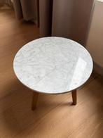 Bijzettafeltjes marmer, Huis en Inrichting, Ophalen, Minder dan 45 cm, Minder dan 55 cm, Rond