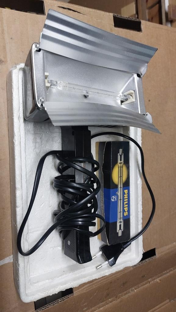 Lampe de cinéma portable vintage 1000W halogène, Enlèvement ou Envoi