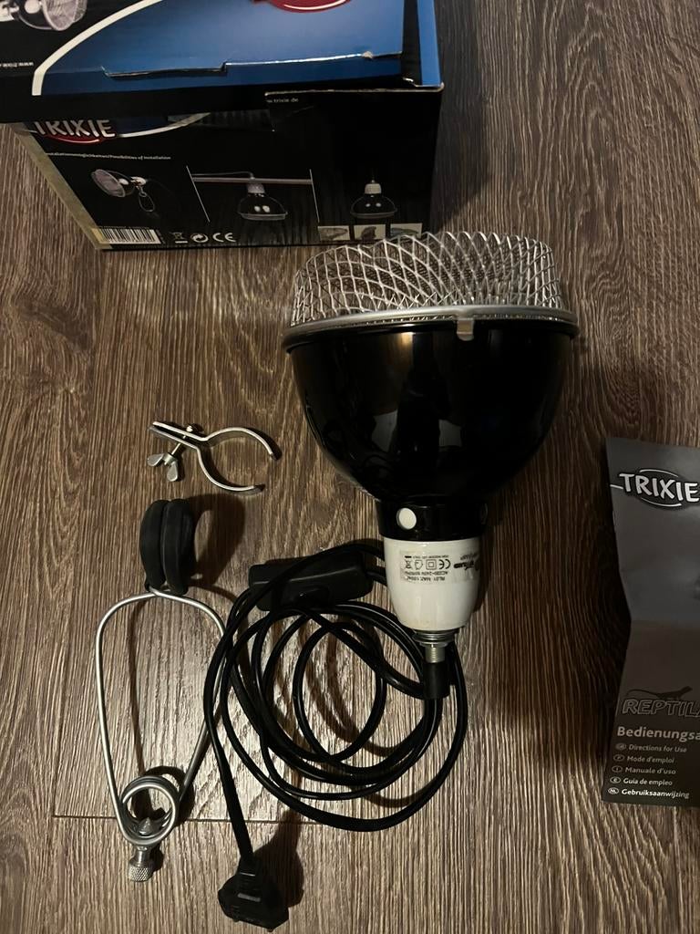 100watt warmte lamp met ampul, Dieren en Toebehoren, Ophalen, Gebruikt