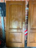Massief eiken binnendeuren – klassiek model met sierpanelen, Doe-het-zelf en Bouw, Ophalen, Zo goed als nieuw