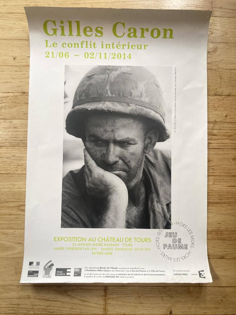 Lot affiches expositions photo, Collections, Rectangulaire vertical, A1 jusqu'à A3, Utilisé, Publicité