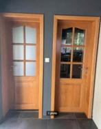 Portes en chêne, Bricolage & Construction, Porte intérieure, Enlèvement, Utilisé, Moins de 80 cm