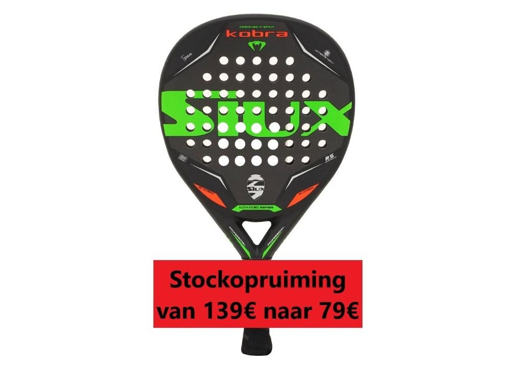 Nieuwe Siux Kobra padel racket, Ophalen of Verzenden, Nieuw, Padelracket