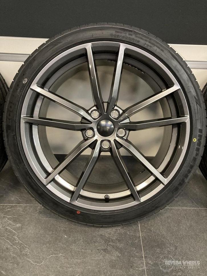 19” Volkswagen Pretoria look velgen + banden 5x112 225/40/19, Auto-onderdelen, Banden en Velgen, Banden en Velgen, Zomerbanden