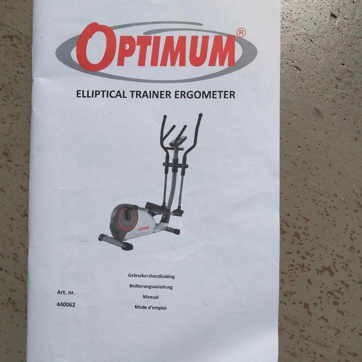 Optimum cross trainer, Sport en Fitness, Overige Sport en Fitness, Gebruikt, Ophalen