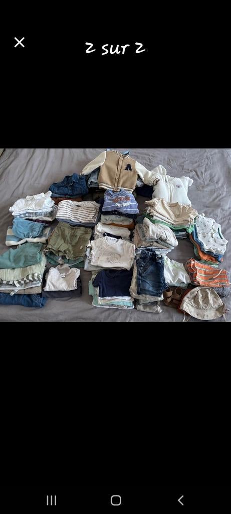 Vêtements Bébé /Garçon, Enlèvement