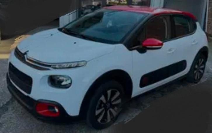 Citroen c3 boite automatique  2017 40.000km, Autos, Citroën, Particulier, C3, Radio, Automatique, Rouge
