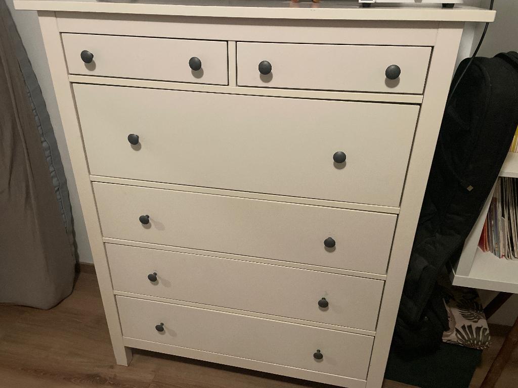 Witte kast, 25 à 50 cm, 5 tiroirs ou plus, 100 à 150 cm, Enlèvement