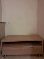 Meuble volant TV plat Hifi avec tiroirs coulissants., Enlèvement, Utilisé, 50 à 100 cm, Moins de 100 cm