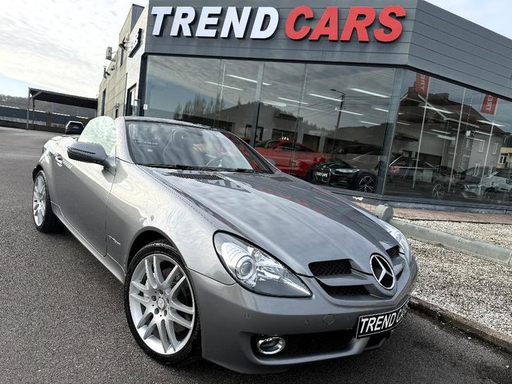 MERCEDES-BENZ SLK 200 KOMPR PACK AMG AUT CUIR NAVI CAPAV/AR, Auto's, Mercedes-Benz, Bedrijf, Te koop, SLK, Airbags, Alarm, Autonomous Driving