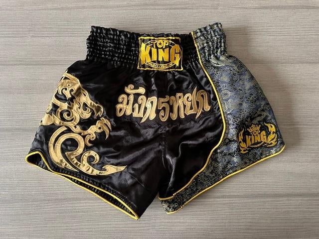 Box short King maat L (nr1959a), Kleding | Heren, Sportkleding, Maat 52/54 (L), Zwart, Vechtsport, Ophalen of Verzenden