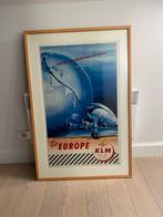 KLM vintage poster Lockheed Constellation, Hobby en Vrije tijd, Modelbouw | Vliegtuigen en Helikopters, Ophalen, Nieuw, Vliegtuig