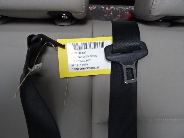 CEINTURE CENTRE BMW 1 serie (E87 / 87N) (01-2003/12-2012), Utilisé, BMW