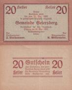 Geiersberg, Ophalen of Verzenden, Oostenrijk, Setje