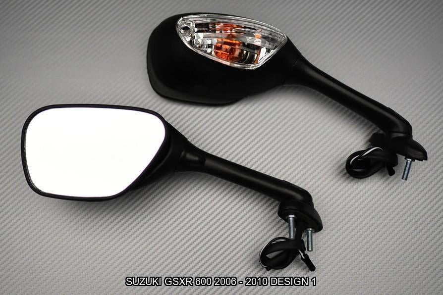 Rétroviseurs clignotants intégrés SUZUKI GSXR 600 2006 2010
