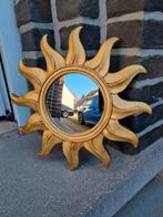 Miroir solaire 29 cm, des années 1980 avec miroir convexe, Enlèvement ou Envoi, Moins de 100 cm, Rond, Utilisé