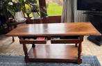 Table de salon, 2 etages, Huis en Inrichting, Tafels | Sidetables, Ophalen, Ancien, 100 tot 150 cm, Eikenhout