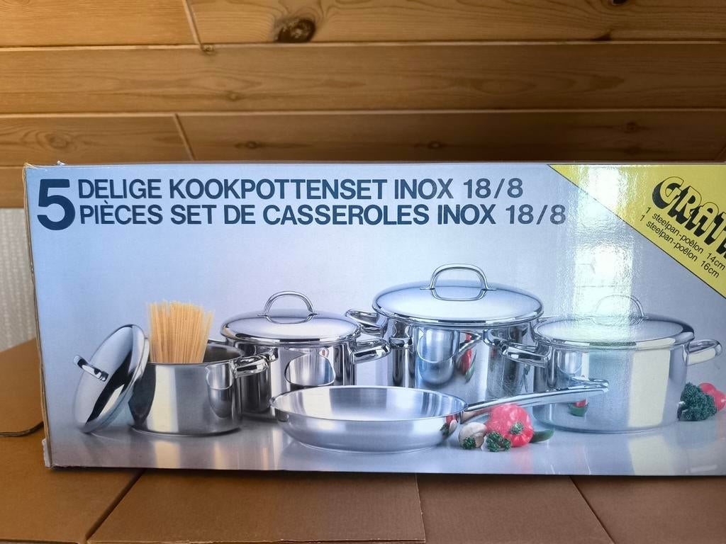 Kookpottenset, Ophalen of Verzenden