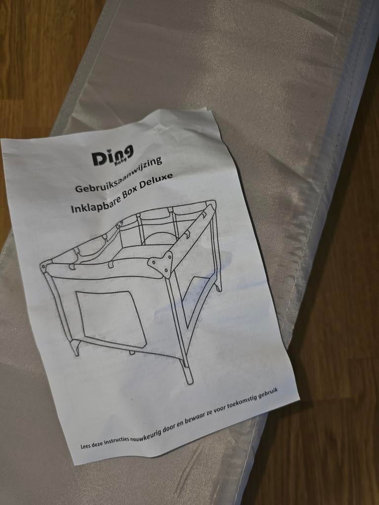 ding baby inklapbare box, Ophalen