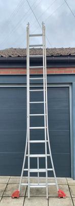 Double échelle, Bricolage & Construction, Échelles & Escaliers, Enlèvement, Comme neuf, Échelle