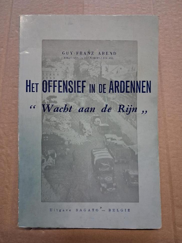 livre de guerre = l'offensive des Ardennes, Collections, Objets militaires | Général, Autres, Enlèvement ou Envoi
