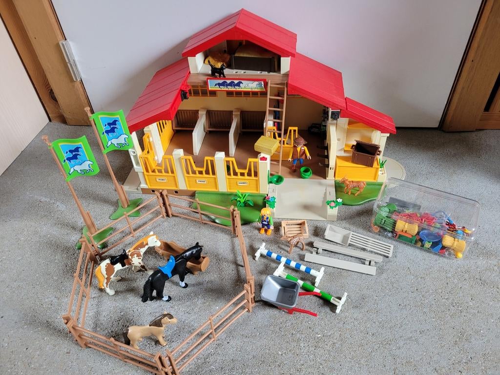 Playmobil PaardenManege 4190, Enlèvement, Comme neuf