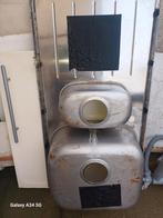 Évier deux bacs inox, Enlèvement, Utilisé