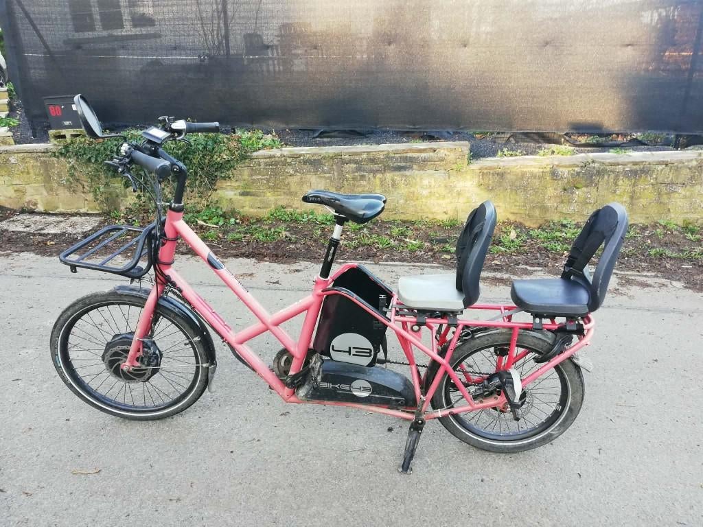 Bike43 longtailfiets, Fietsen en Brommers, Elektrische fietsen, Zo goed als nieuw, Overige merken, 30 tot 50 km per accu, Ophalen